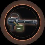 Minigun in Army Commander Tycoon